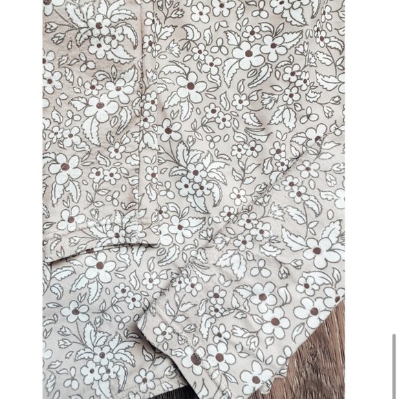 Quincy Mae Blooming Floral Flutter Rash Guard Swimsuit 3/4 - Picture 8 of 8